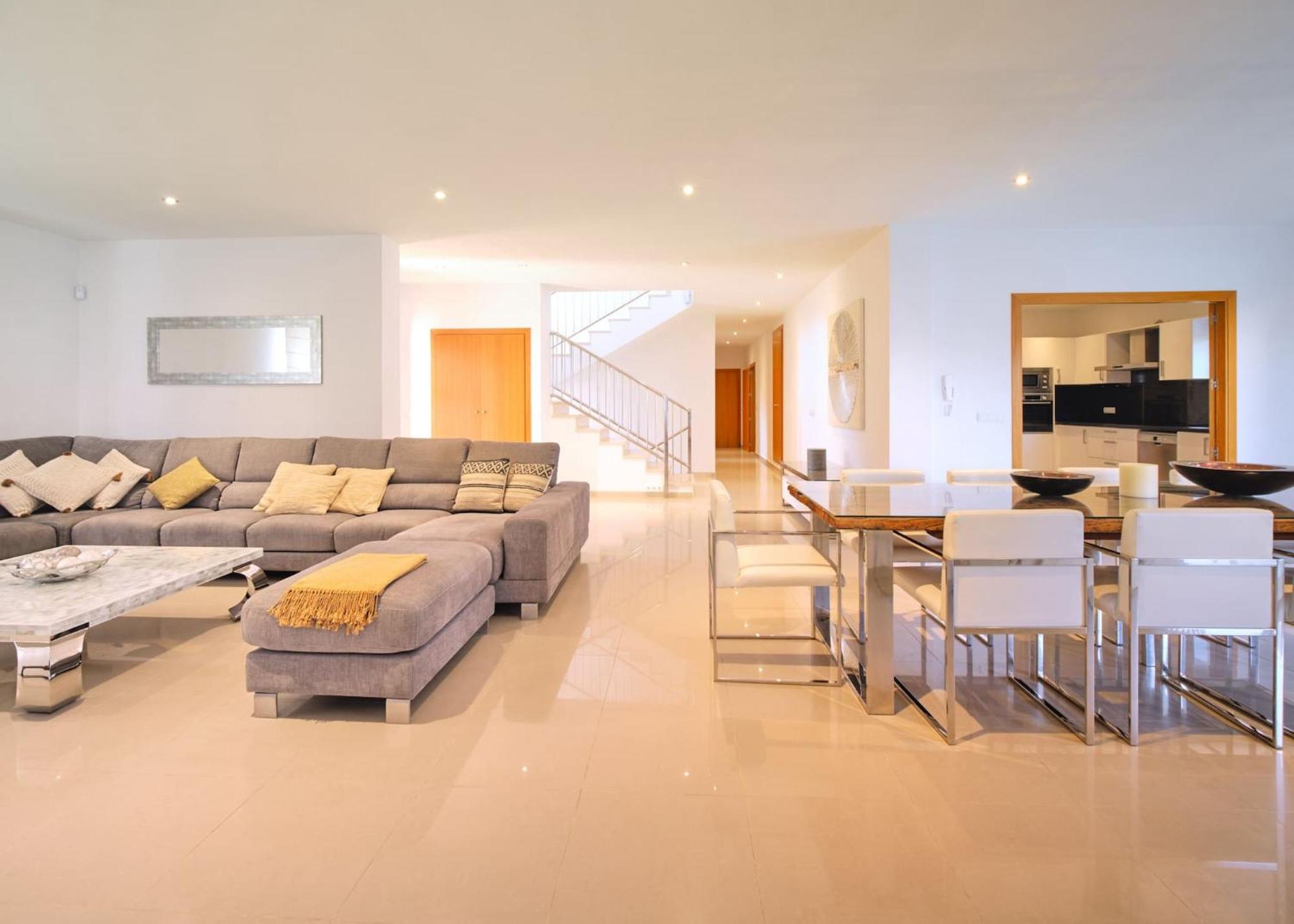 Villa Romeo 2Km From Ibiza Town And 1Km From Talamanca Beach Santa Eularia des Riu Bagian luar foto